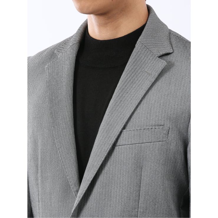 クロスストレッチ スリムフィット 2ボタンジャケット | TAKA-Q MEN | 詳細画像9 