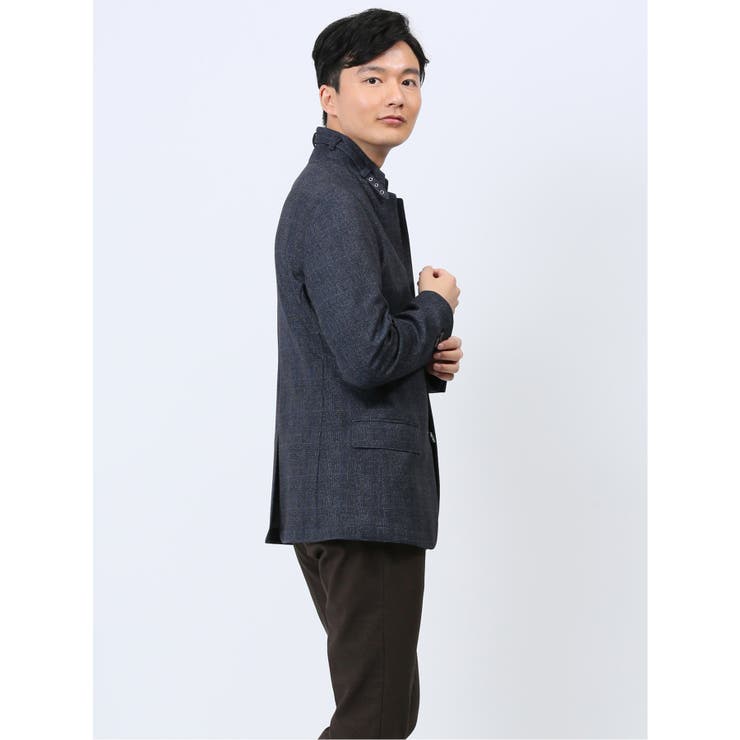 TechMove スリムフィット 衿ベルト2ボタンジャケット | TAKA-Q MEN | 詳細画像4 