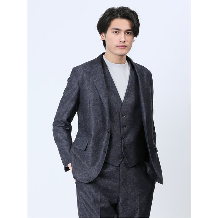 TechLinen スリムフィット 2ボタンジャケット | TAKA-Q MEN | 詳細画像4 