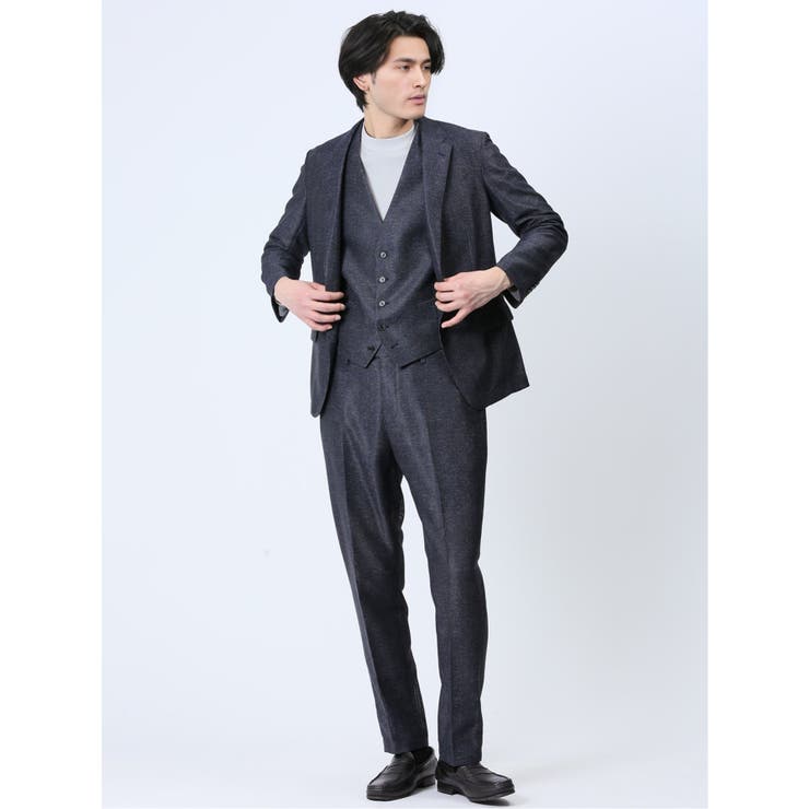 TechLinen スリムフィット 2ボタンジャケット | TAKA-Q MEN | 詳細画像7 