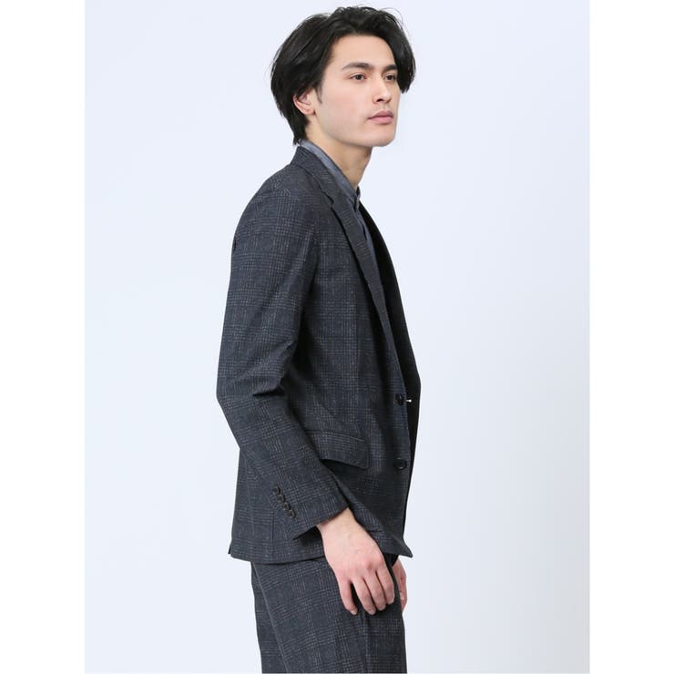 TechCool スリムフィット 2ボタンジャケット | TAKA-Q MEN | 詳細画像4 