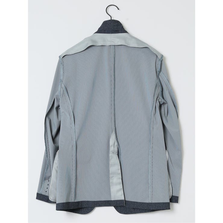 TechCool スリムフィット 2ボタンジャケット 紺(セットアップ可能) | TAKA-Q MEN | 詳細画像12 