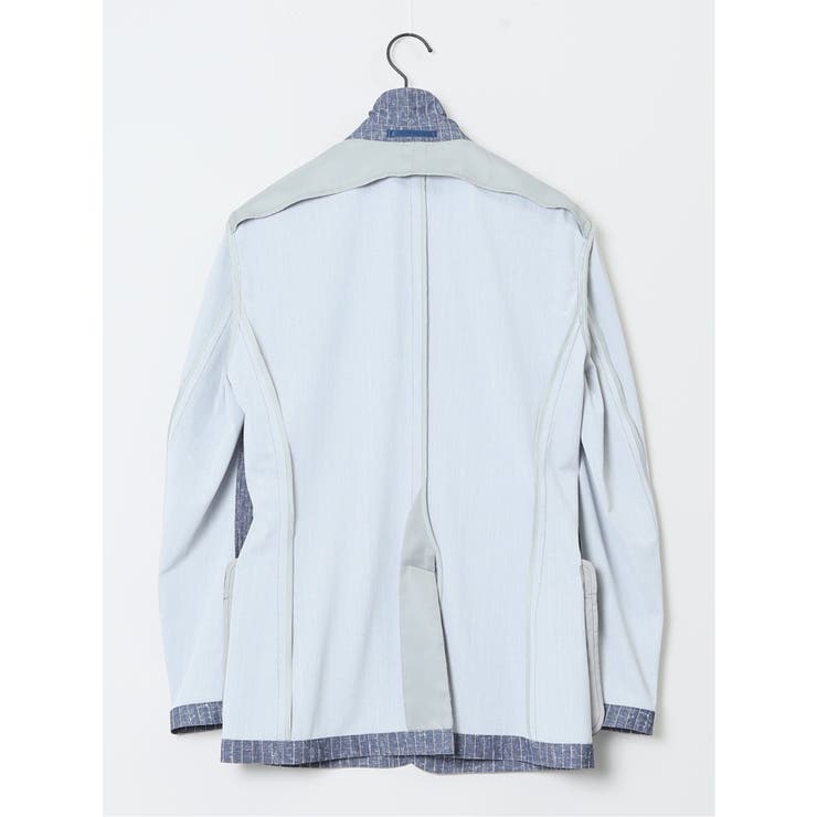 TechDenim スリムフィット 2ボタンジャケット | TAKA-Q MEN | 詳細画像12 