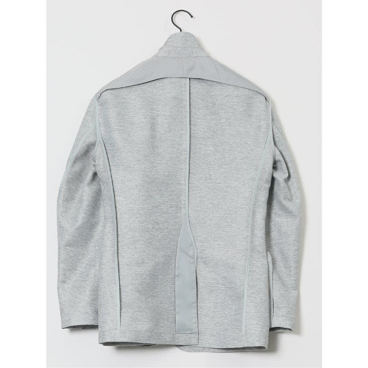 TechLinen スリムフィット 2ボタンジャケット ライトグレー[品番 TechLinen スリムフィット 2ボタンジャケット ライトグレー[品番