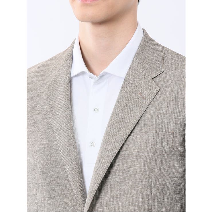 【2024年最新】海外限定の人気アイテム TechLinen スリムフィット 茶[品番 2ボタンジャケット XLサイズ以上