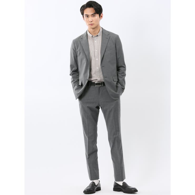 ストレッチウォッシャブル ウール混 スリムフィット | TAKA-Q MEN | 詳細画像5 