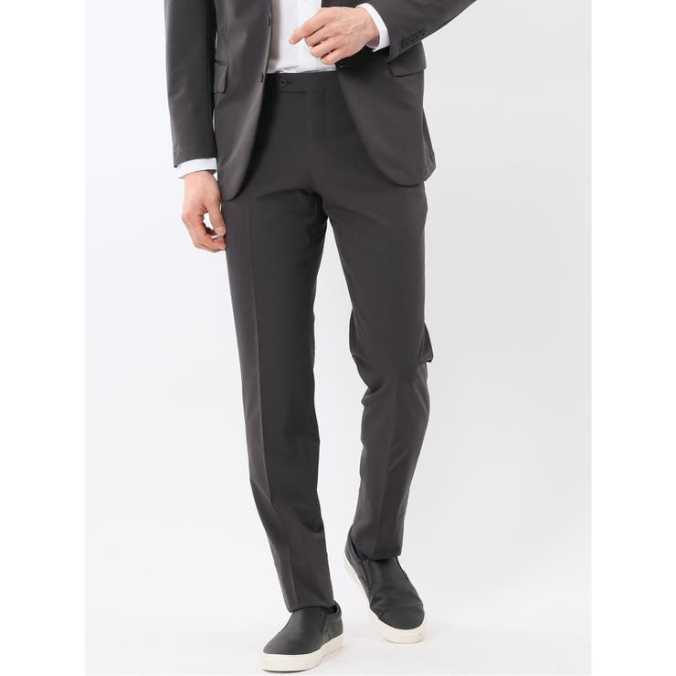 06グレー | ストレッチ ドライタッチ スリムフィット | TAKA-Q MEN