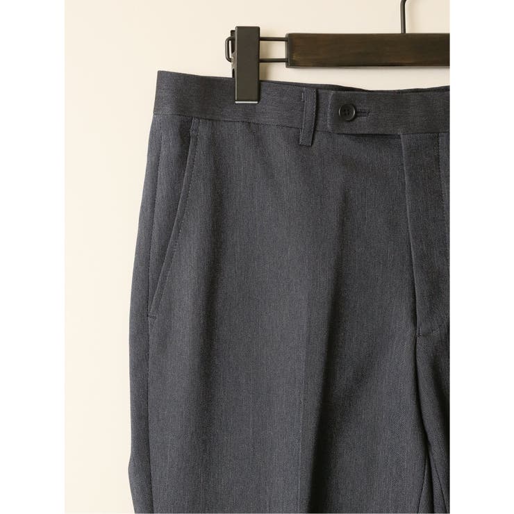 クリアエフェクト レギュラーフィット ノータックパンツ | TAKA-Q MEN | 詳細画像4 