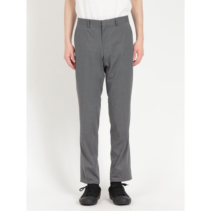 軽量ジャージ レギュラーフィット ノータックパンツ グレー(セットアップ可能) | TAKA-Q MEN | 詳細画像5 