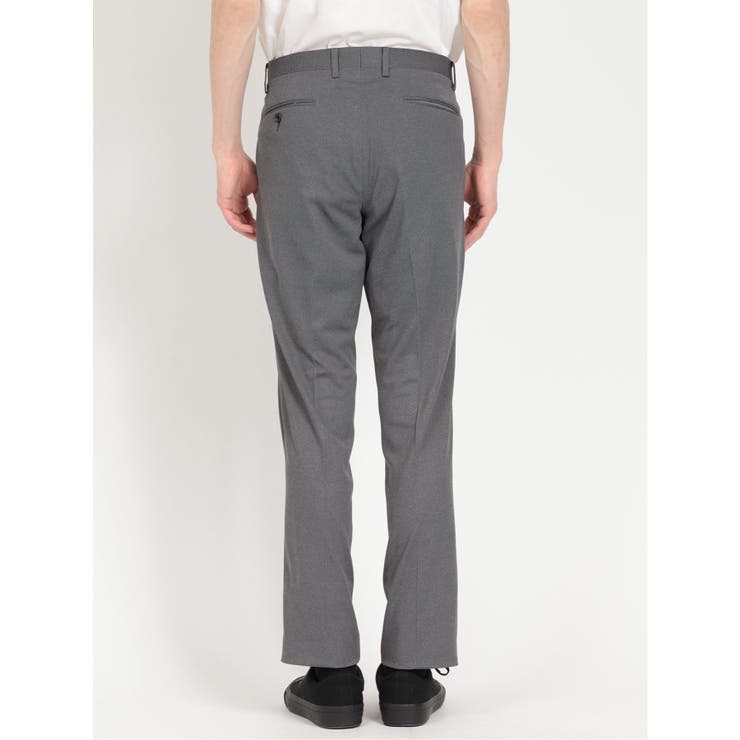 軽量ジャージ レギュラーフィット ノータックパンツ グレー(セットアップ可能) | TAKA-Q MEN | 詳細画像7 