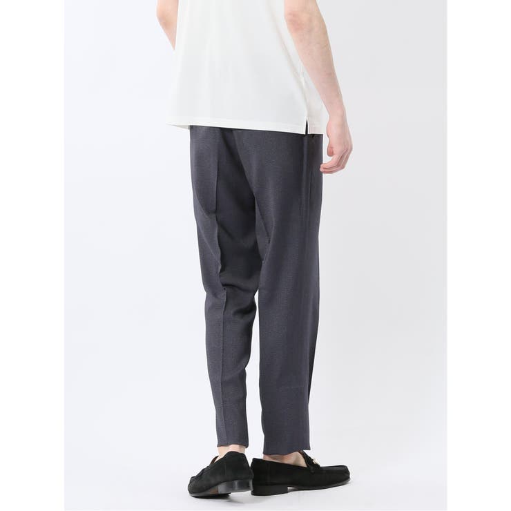 軽量メッシュ レギュラーフィット ノータックパンツ | TAKA-Q MEN | 詳細画像3 