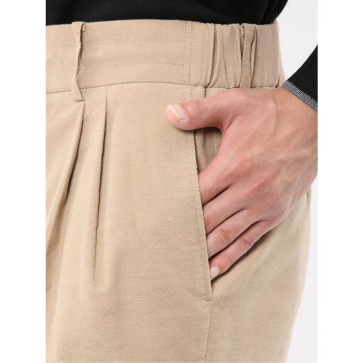 ストレッチ別珍 ツータックスラックス(セットアップ可能) | TAKA-Q MEN | 詳細画像22 