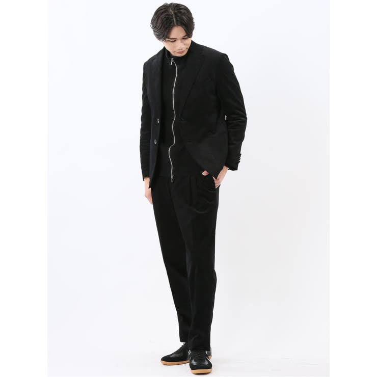 ストレッチ別珍 ツータックスラックス(セットアップ可能) | TAKA-Q MEN | 詳細画像5 