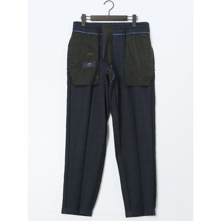 ウール混サッカー ツータックスラックス(セットアップ可能) | TAKA-Q MEN | 詳細画像25 