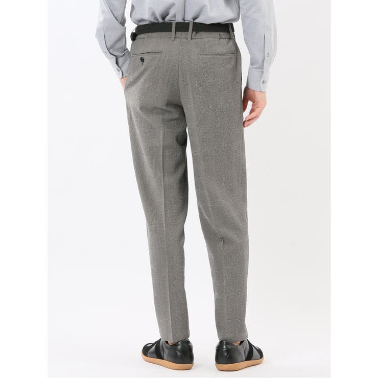 ウール混サッカー ツータックスラックス(セットアップ可能) | TAKA-Q MEN | 詳細画像3 