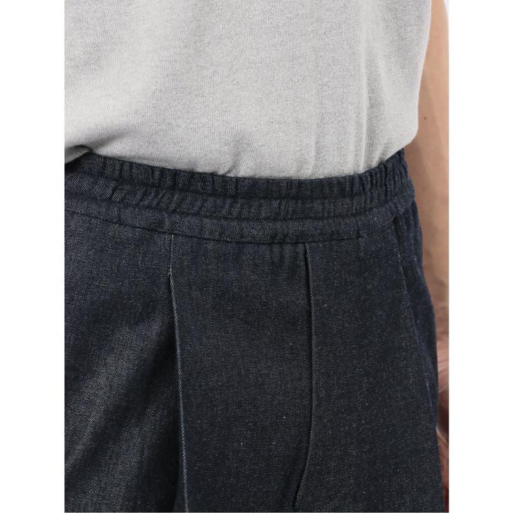 カイハラ デニム ワンタック キャロットパンツ(セットアップ可能) | TAKA-Q MEN | 詳細画像11 