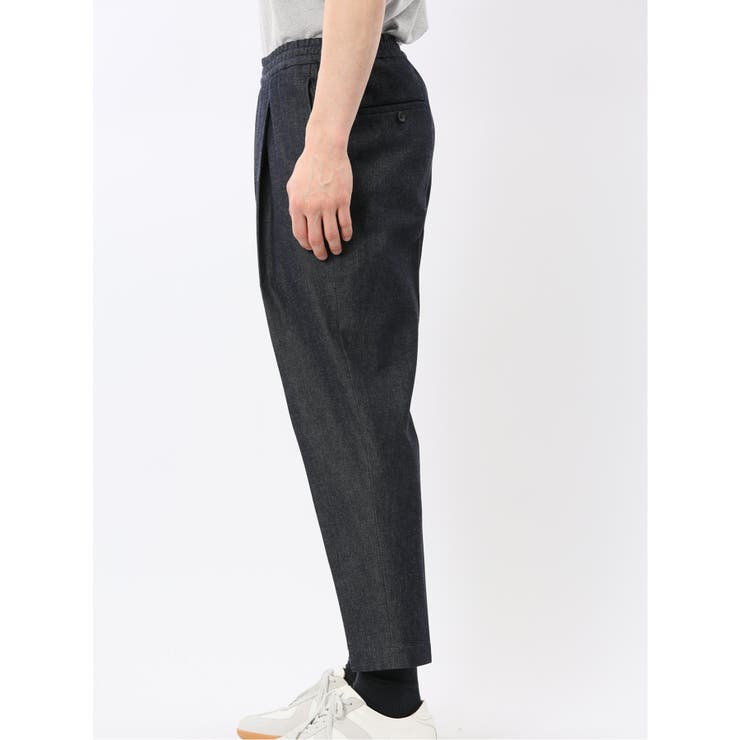 カイハラ デニム ワンタック キャロットパンツ(セットアップ可能) | TAKA-Q MEN | 詳細画像7 