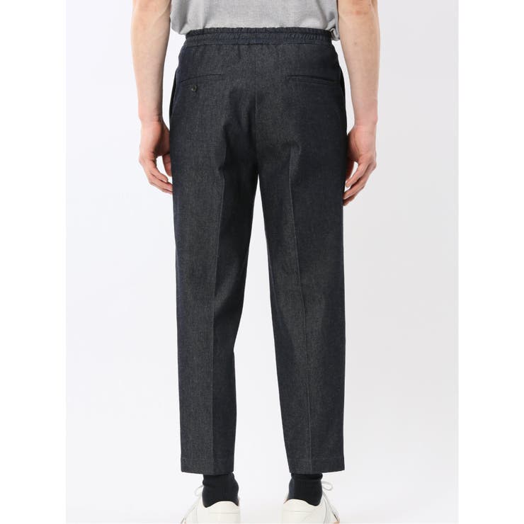 カイハラ デニム ワンタック キャロットパンツ(セットアップ可能) | TAKA-Q MEN | 詳細画像8 