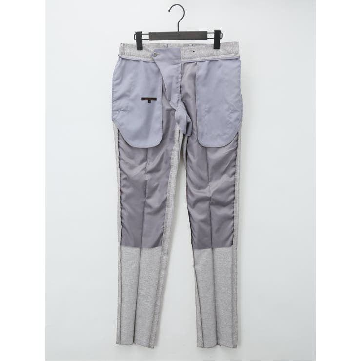 クールドッツ ストレッチ スリムフィット ノータックパンツ(セットアップ可能) | TAKA-Q MEN | 詳細画像10 