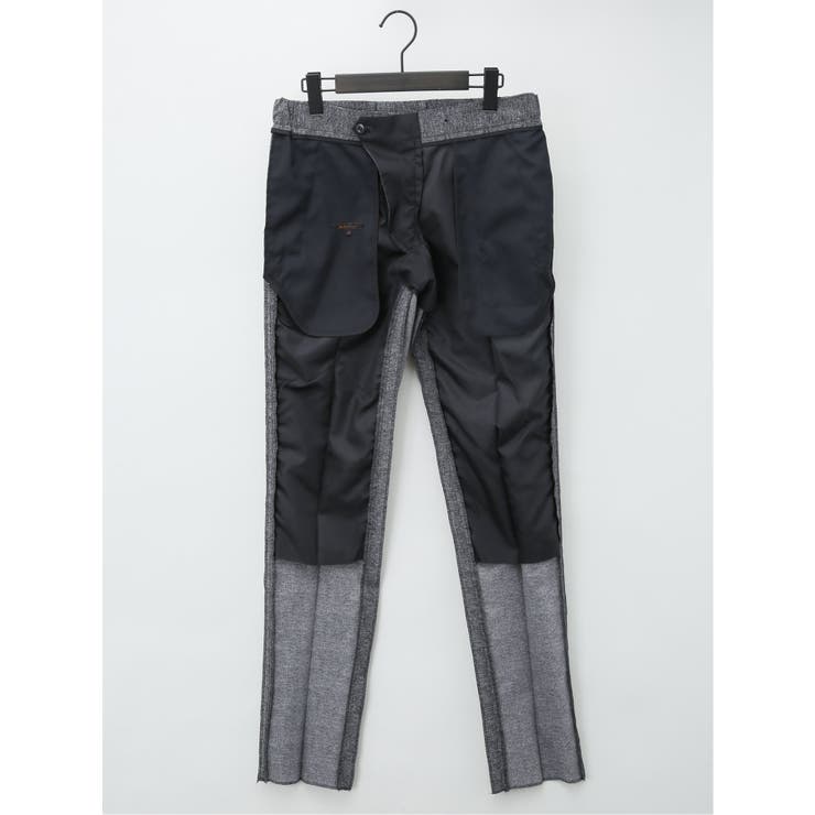 クールドッツ ストレッチ スリムフィット ノータックパンツ(セットアップ可能) | TAKA-Q MEN | 詳細画像18 