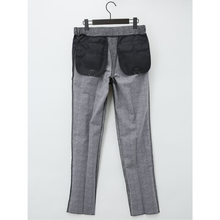 クールドッツ ストレッチ スリムフィット ノータックパンツ(セットアップ可能) | TAKA-Q MEN | 詳細画像19 