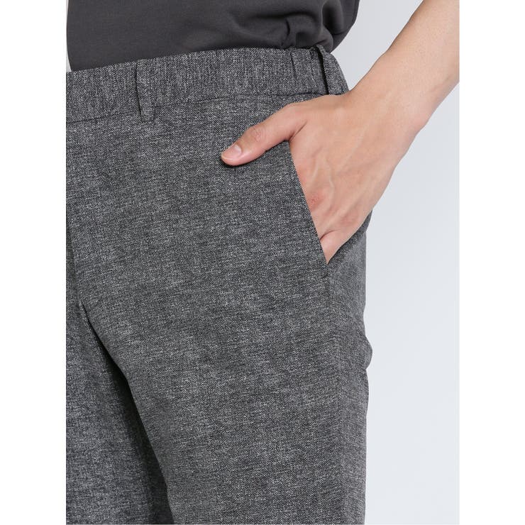 クールドッツ ストレッチ スリムフィット ノータックパンツ(セットアップ可能) | TAKA-Q MEN | 詳細画像23 