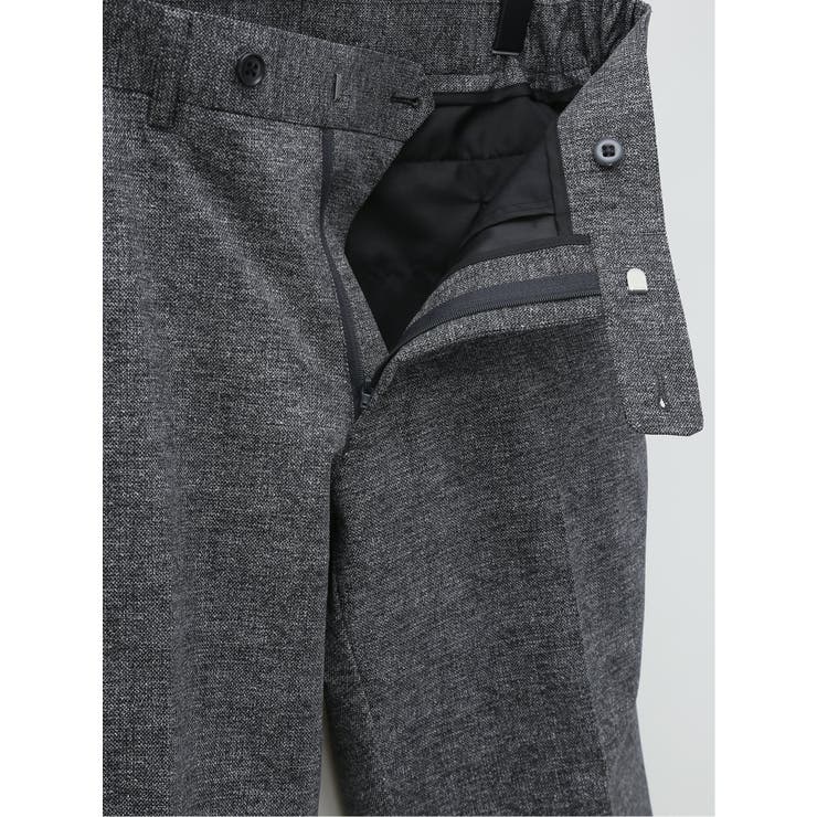 クールドッツ ストレッチ スリムフィット ノータックパンツ(セットアップ可能) | TAKA-Q MEN | 詳細画像25 