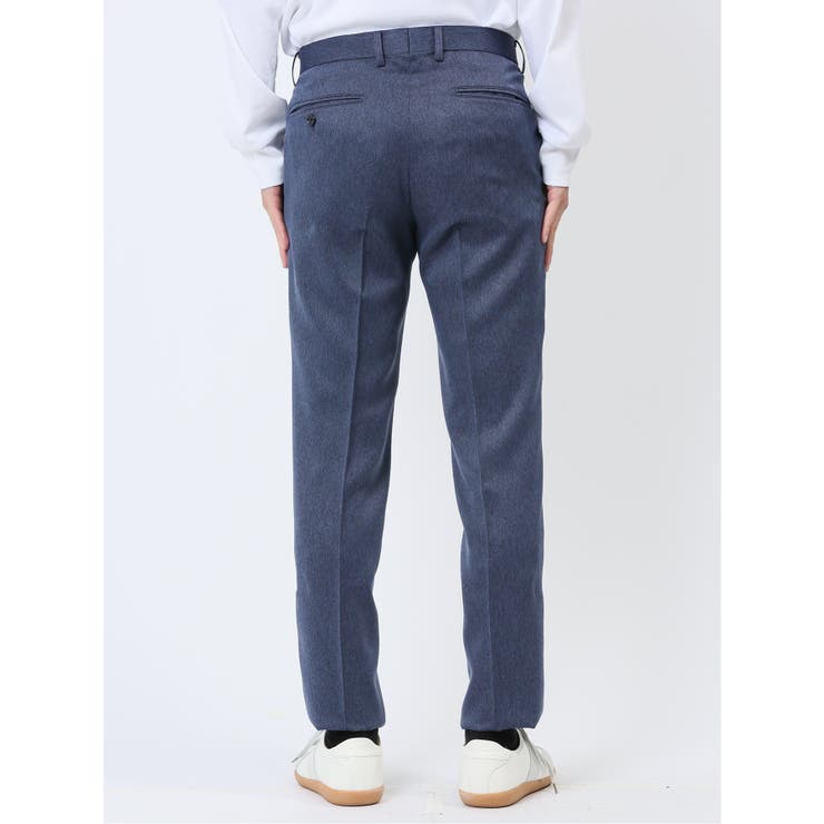 ウォッシャブル レギュラーフィット ノータックパンツ | TAKA-Q MEN | 詳細画像7 