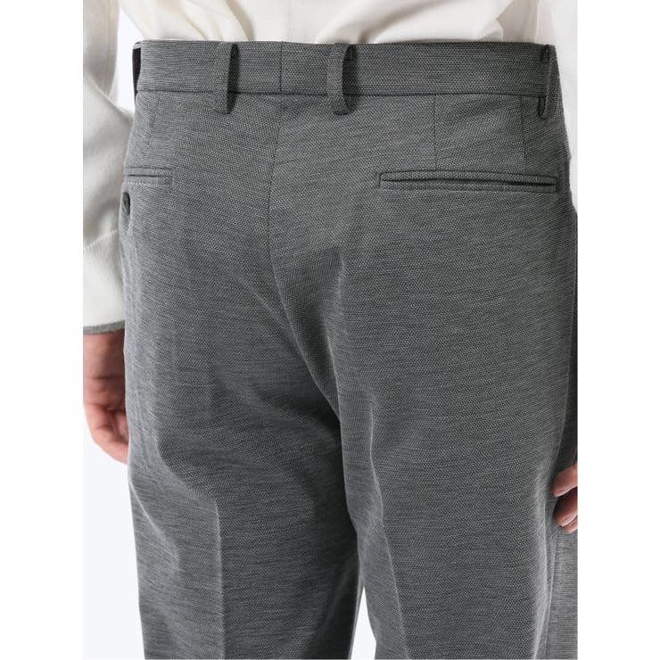 ストレッチウォッシャブル ニットジャガード ノータックスラックス | TAKA-Q MEN | 詳細画像10 