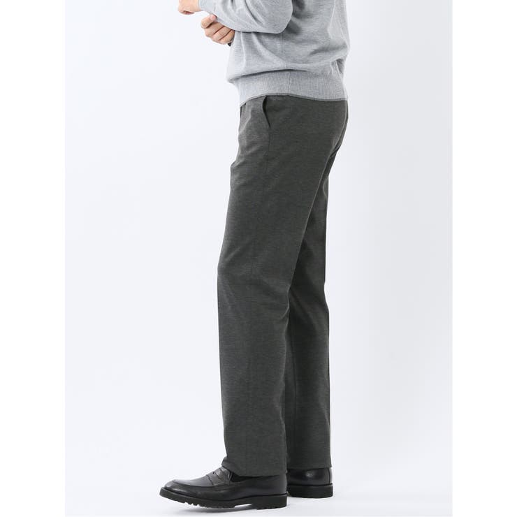 ストレッチウォッシャブル ニットジャガード ノータックスラックス | TAKA-Q MEN | 詳細画像14 