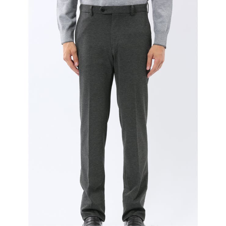 ストレッチウォッシャブル ニットジャガード ノータックスラックス | TAKA-Q MEN | 詳細画像18 