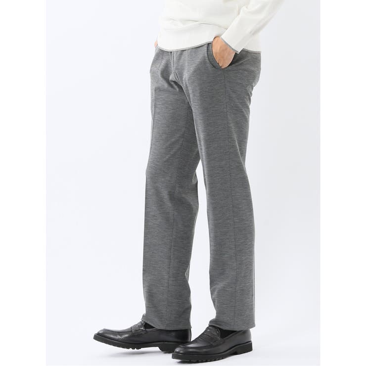 ストレッチウォッシャブル ニットジャガード ノータックスラックス | TAKA-Q MEN | 詳細画像2 