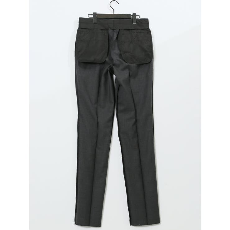 ウォッシャブル ウール混 ノータックスラックス | TAKA-Q MEN | 詳細画像12 