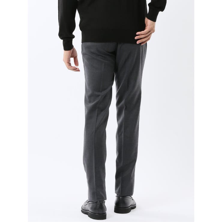 ウォッシャブル ウール混 ノータックスラックス | TAKA-Q MEN | 詳細画像3 