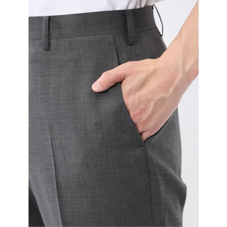 ウォッシャブル ウール混 ノータックスラックス | TAKA-Q MEN | 詳細画像9 