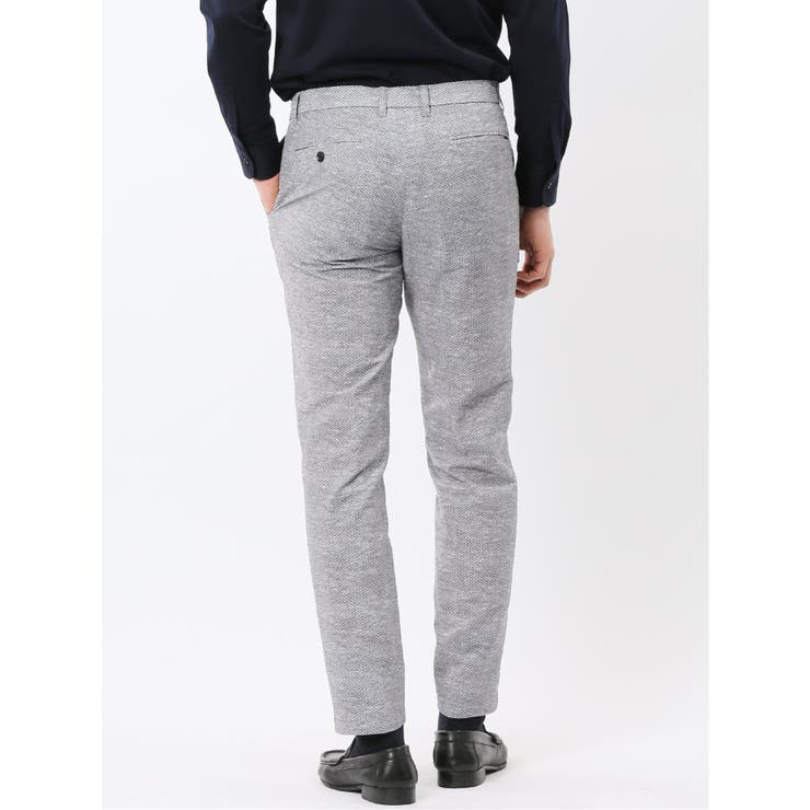 ウォッシャブル メッシュプリント ノータック パンツ(セットアップ可能) | TAKA-Q MEN | 詳細画像3 