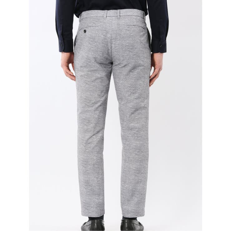 ウォッシャブル メッシュプリント ノータック パンツ(セットアップ可能) | TAKA-Q MEN | 詳細画像8 