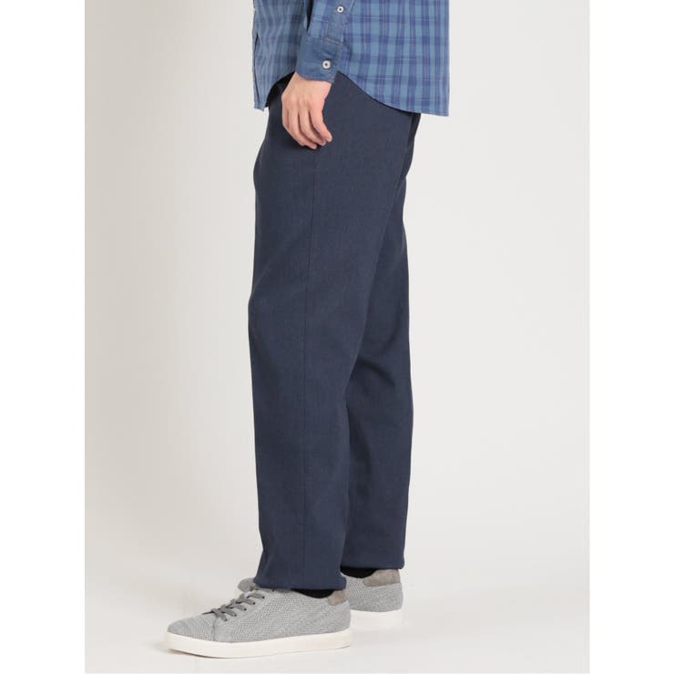 クロスストレッチ スリムフィット ノータックスラックス カルゼダルブルー | TAKA-Q MEN | 詳細画像2 