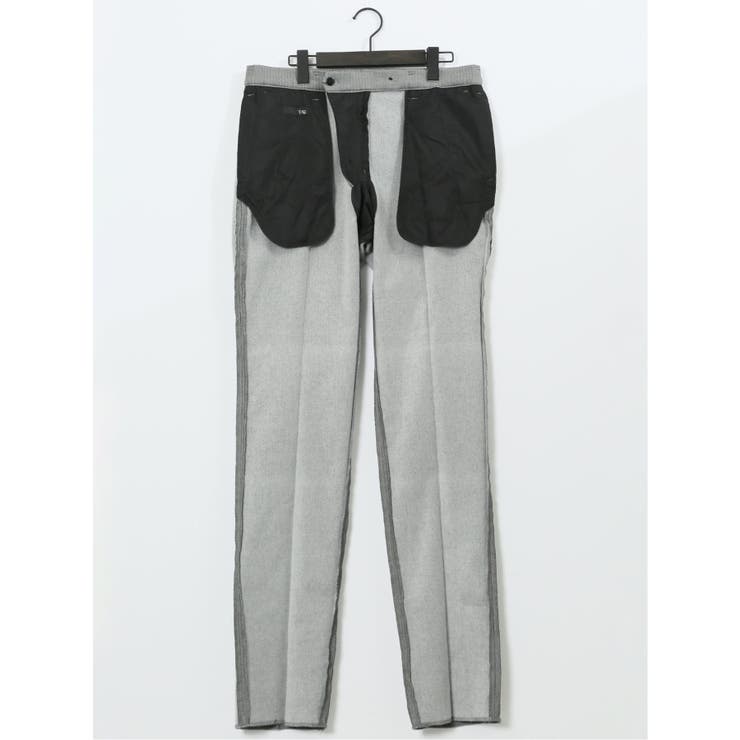 クロスストレッチ裏起毛 スリムフィット ノータックスラックス | TAKA-Q MEN | 詳細画像11 