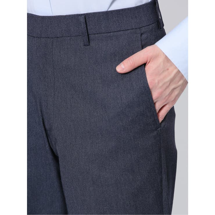 クロスストレッチ スリムフィット ノータックスラックス[品番：TKQJ0024592]｜TAKA-Q  MEN（タカキュー）のメンズファッション通販｜SHOPLIST（ショップリスト）