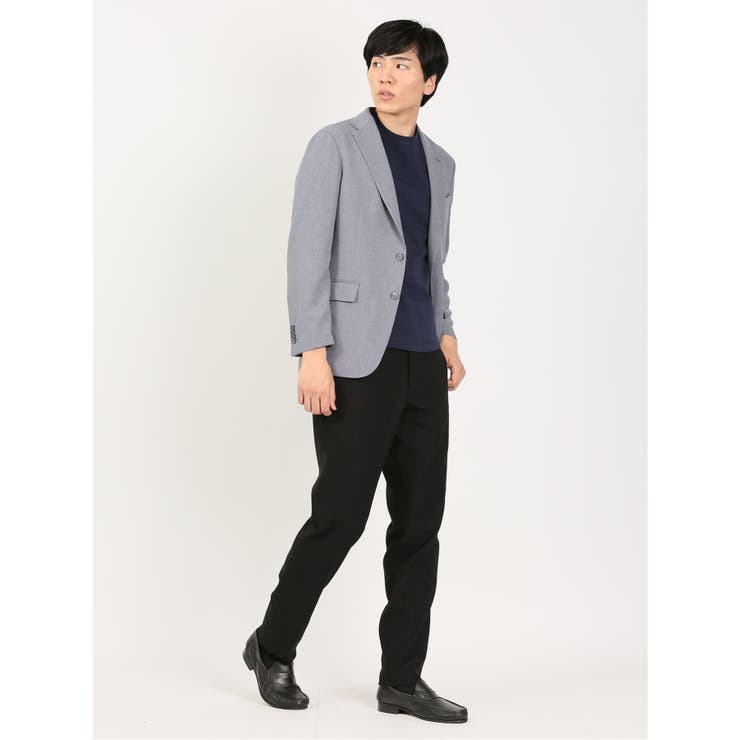 スーパーストレッチ スリムフィット ノータックスラックス カルゼ黒 | TAKA-Q MEN | 詳細画像10 