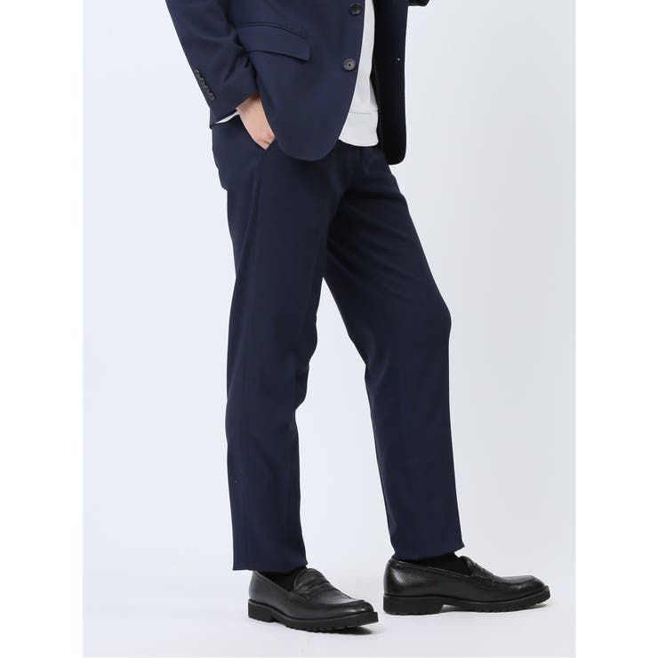 スーパーストレッチ スリムフィット ノータックスラックス | TAKA-Q MEN | 詳細画像4 