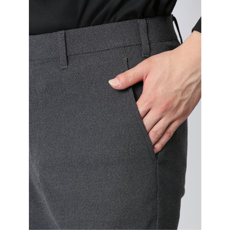 ストレッチ スリムフィット ノータックスラックス バーズアイ | TAKA-Q MEN | 詳細画像20 