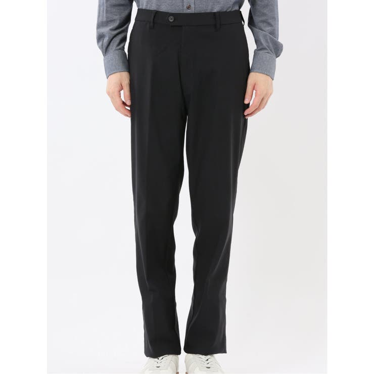 クロスストレッチ スリムフィット ノータックスラックス ジャガード | TAKA-Q MEN | 詳細画像16 