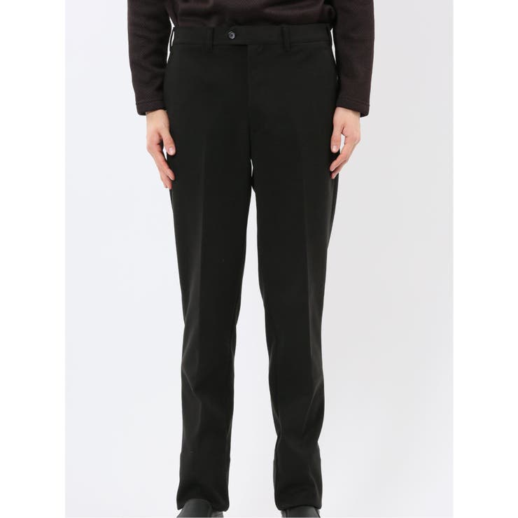 ストレッチ起毛 スリムフィット ノータックスラックス | TAKA-Q MEN | 詳細画像16 