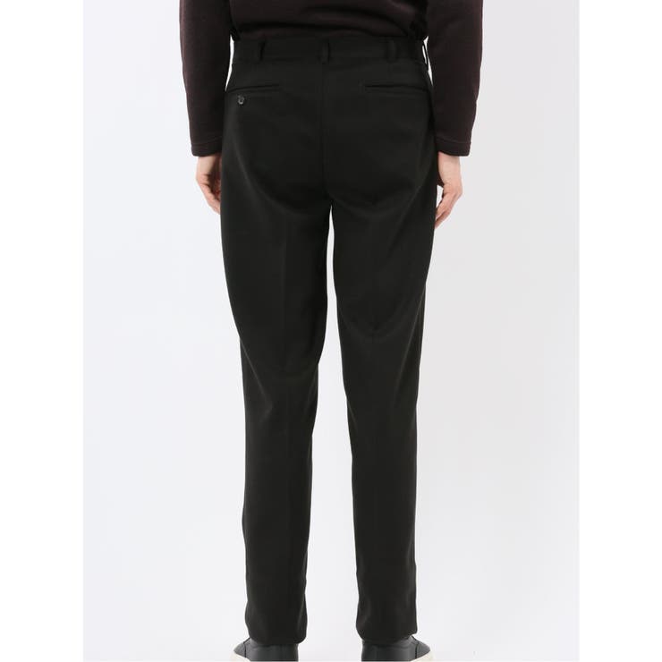 ストレッチ起毛 スリムフィット ノータックスラックス | TAKA-Q MEN | 詳細画像18 