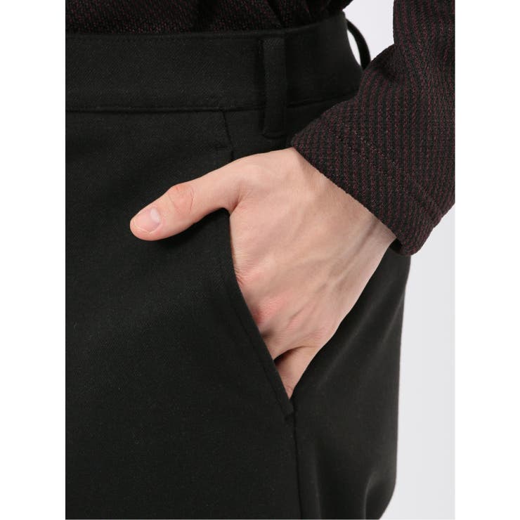 ストレッチ起毛 スリムフィット ノータックスラックス | TAKA-Q MEN | 詳細画像19 