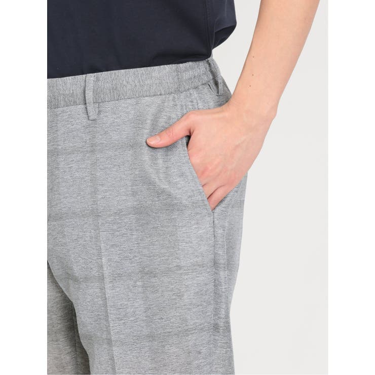 TechLinen スリムフィット ノータックパンツ[品番：TKQJ0018236]｜TAKA