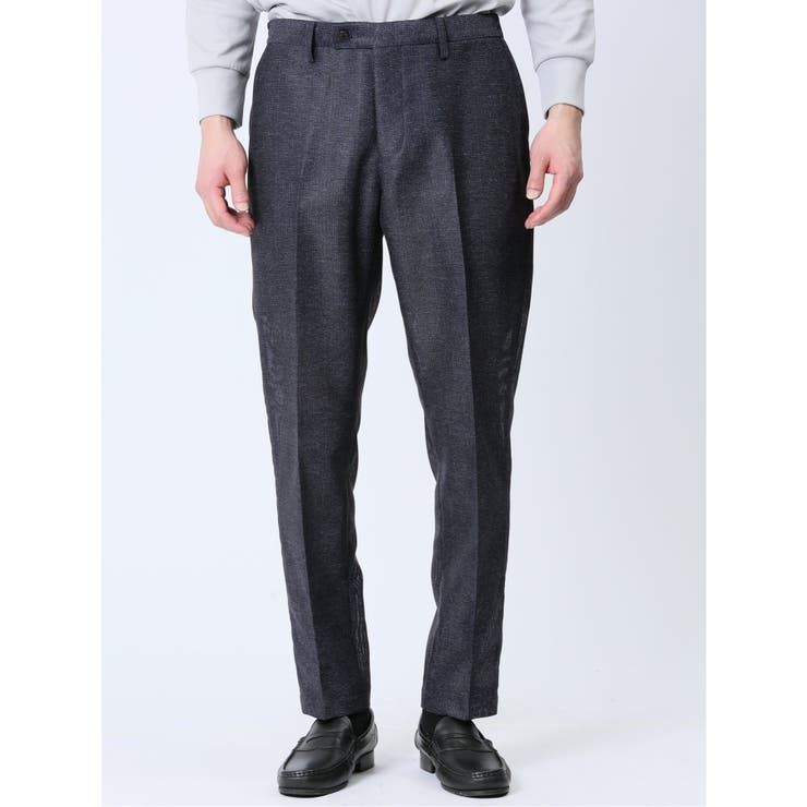 TechLinen スリムフィット ノータックパンツ | TAKA-Q MEN | 詳細画像5 