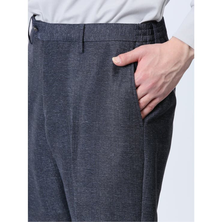 TechLinen スリムフィット ノータックパンツ | TAKA-Q MEN | 詳細画像8 